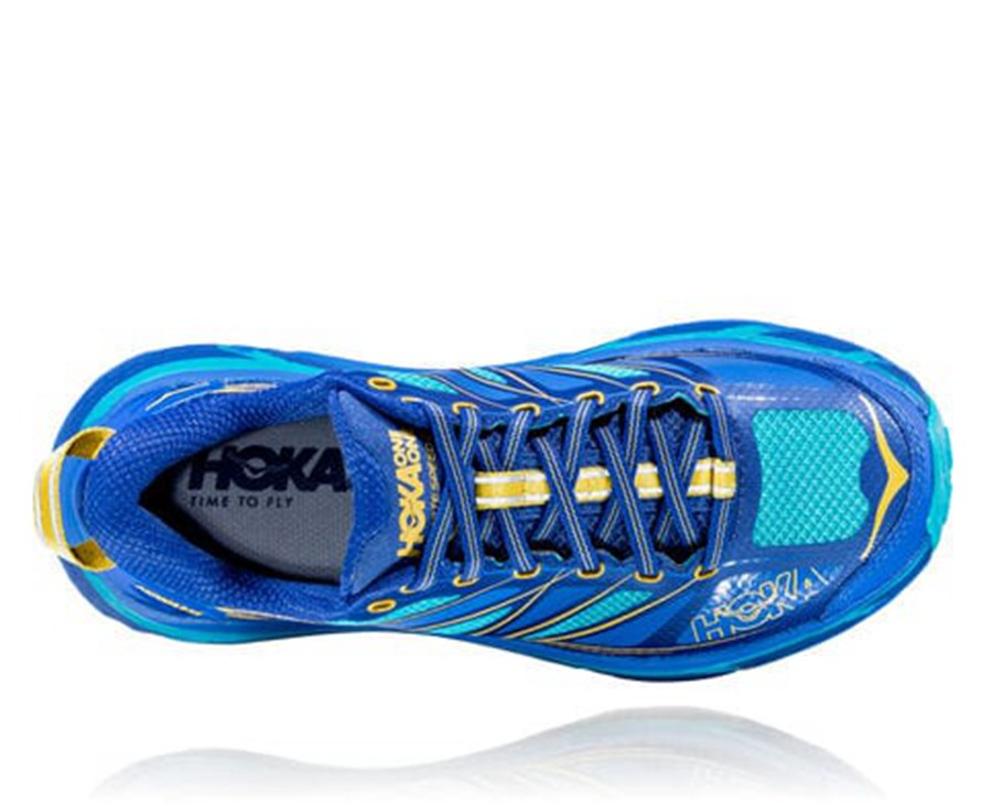 Hoka One One トレイルシューズ レディース 青 - Mafate Speed 2 - FH4678032